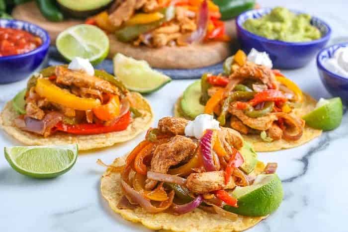 Easy chicken fajitas recipe