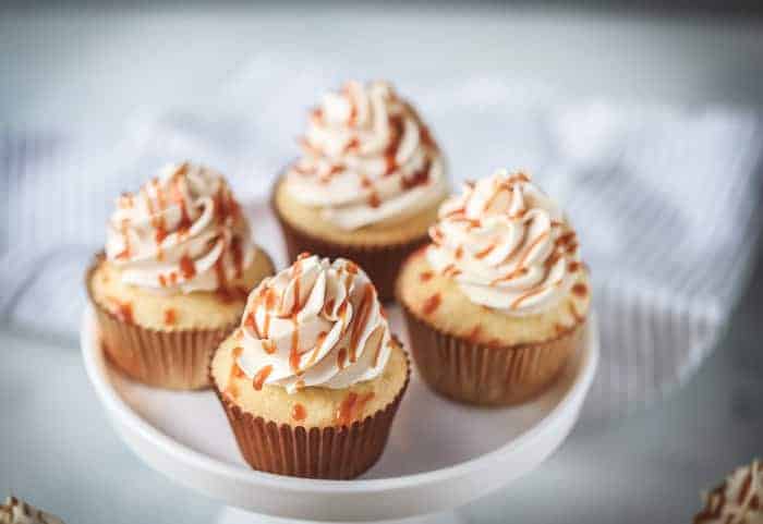 whiskey caramel cupcakes