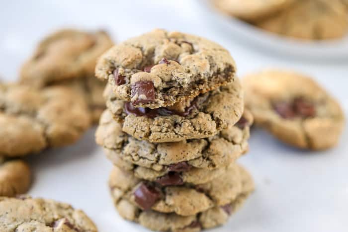 Buckwheat Chocolate Chip Cookies