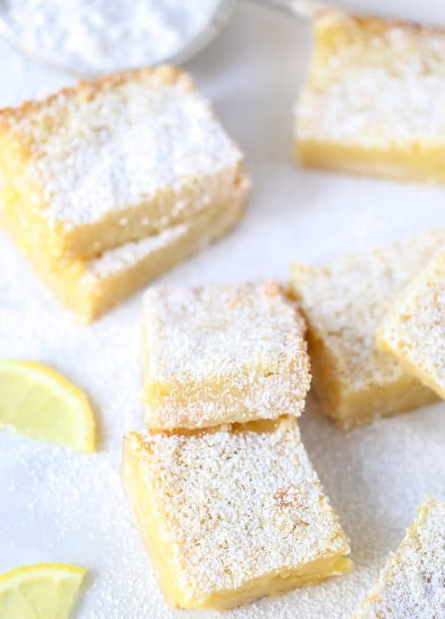 Classic Lemon Bars with Shortbread Crust - A Classic Twist