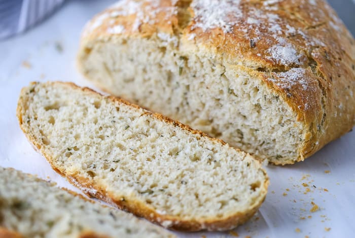 No-Knead Rosemary Bread - Savor the Best