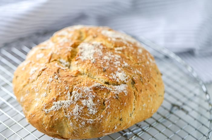 No-Knead Rosemary Bread - Savor the Best