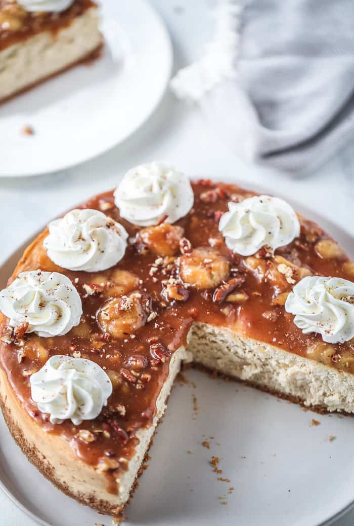 Banana Foster Cheesecake