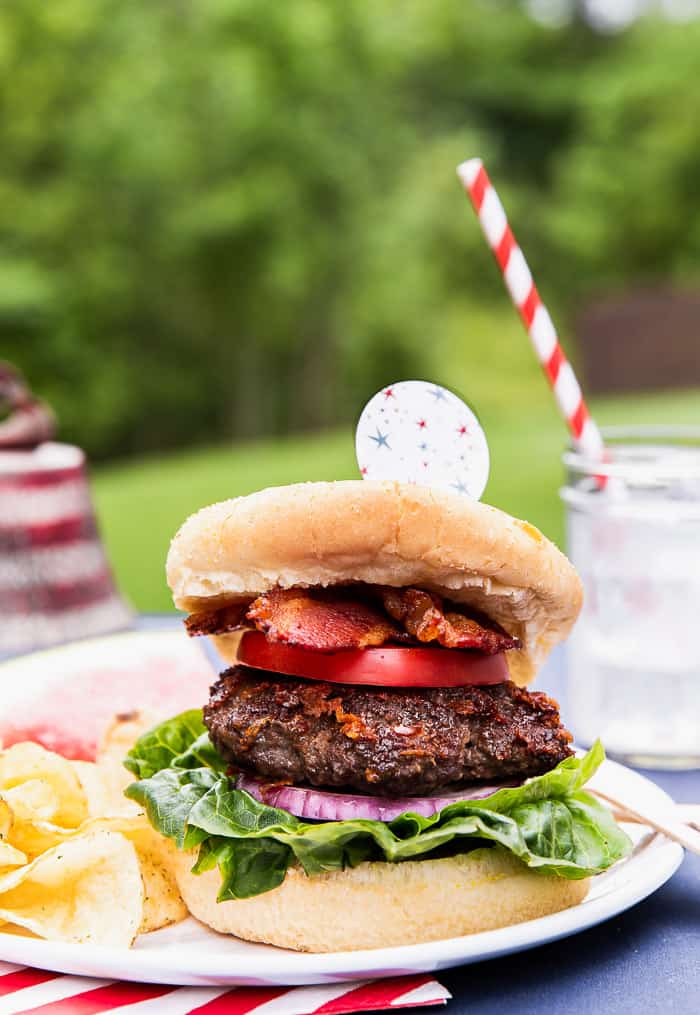 Bacon Cheddar Cheeseburger