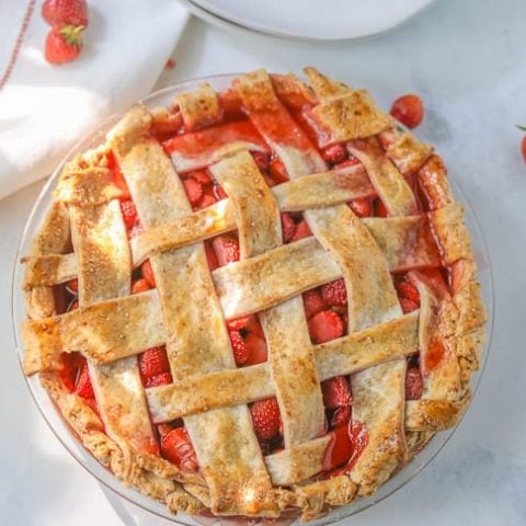 Homemade Strawberry Pie Recipe