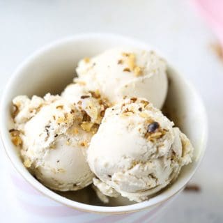 Banana Walnut Cheesecake Ice Cream