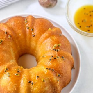 Passionfruit Coconut Bundt Cake