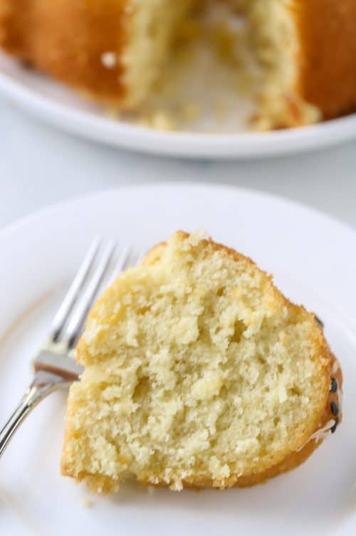 Passionfruit Coconut Bundt Cake - A Classic Twist