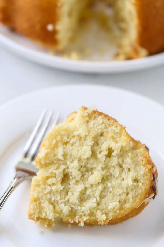 Passionfruit Coconut Bundt Cake