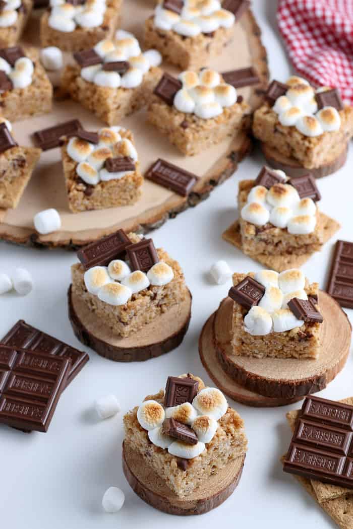 S’mores Rice Krispie Treats 