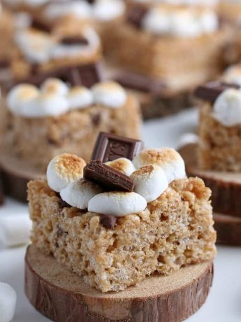 S’mores Rice Krispie Treats