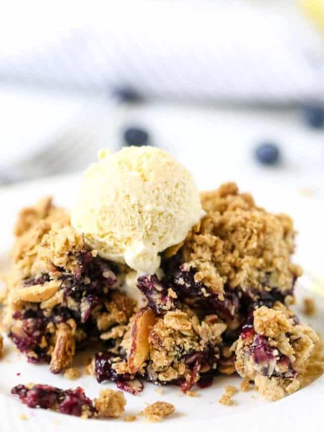 Easy Blueberry Crumble A Classic Twist