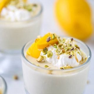 Coconut Mango Panna Cotta