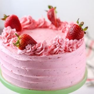 Strawberry Layer Cake - Style Sweet