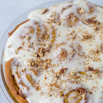 Pumpkin Cinnamon Rolls