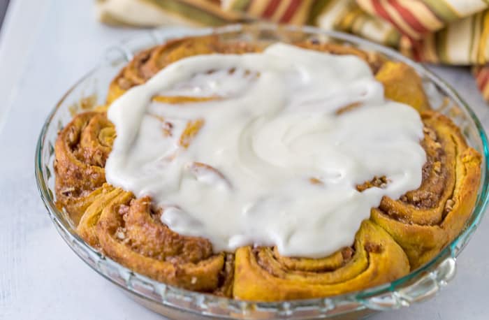 Pumpkin Cinnamon Rolls