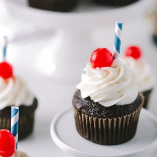 Root Beer Float Cupcakes