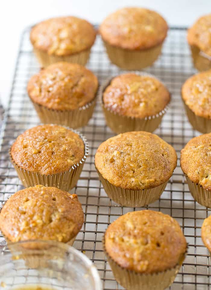  Cupcakes de cidra de maçã