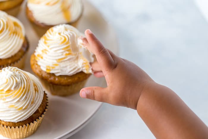 Cupcakes de sidra de manzana