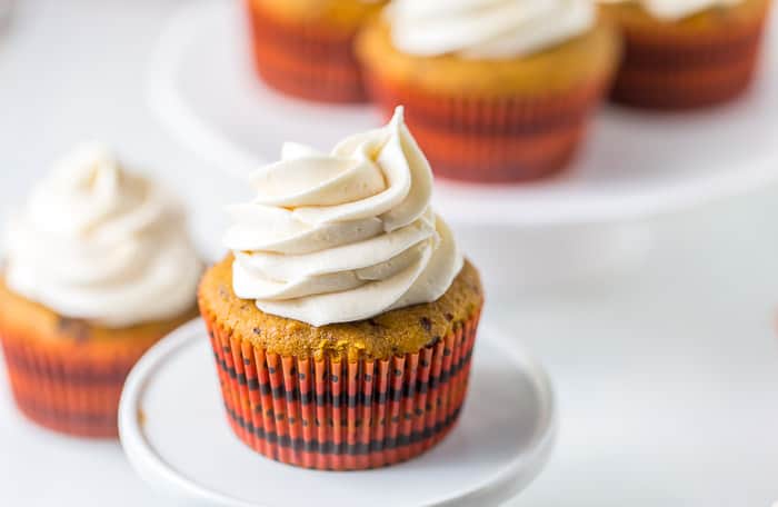 Pumpkin Spice Latte Cupcakes