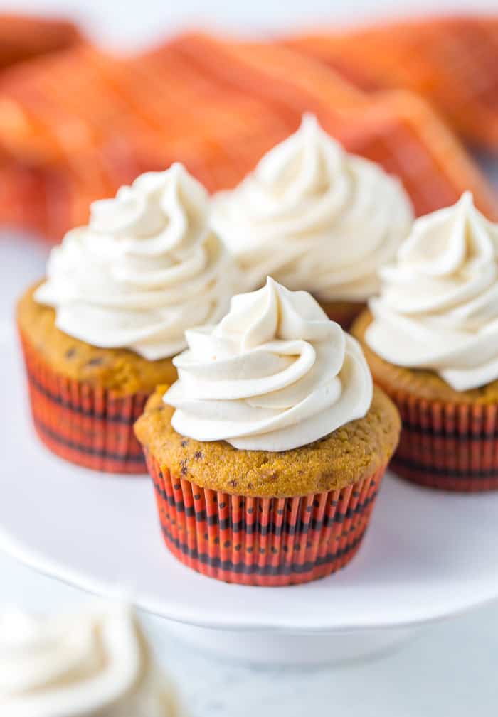 Pumpkin Spice Latte Cupcakes