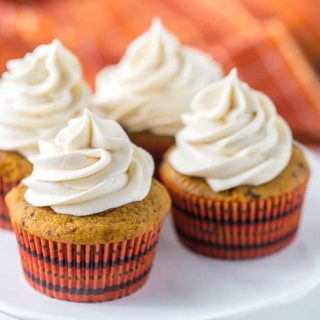 Pumpkin Spice Latte Cupcakes