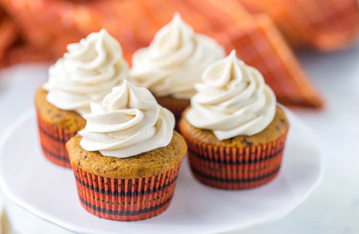 Pumpkin Spice Latte Cupcakes