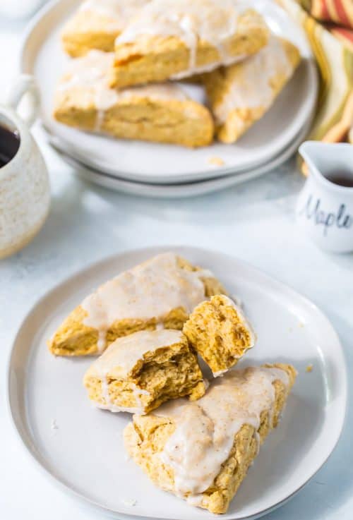 Sweet Potato Scones with Maple Icing - A Classic Twist