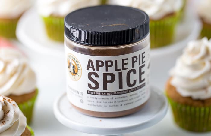 Apple Spice Cupcakes with Cinnamon Frosting