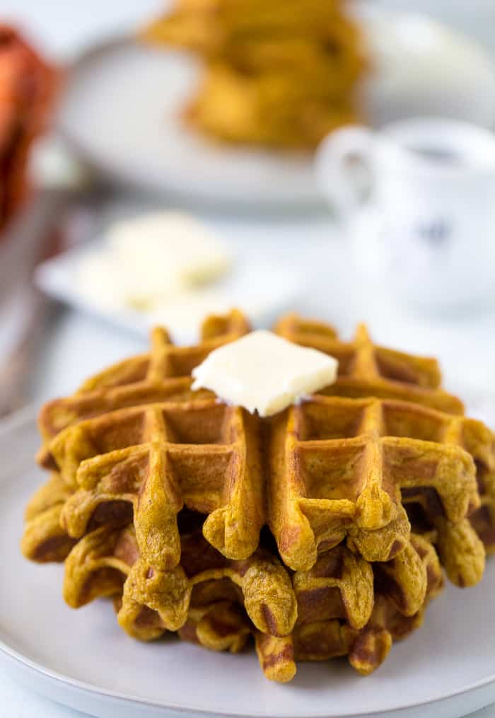 Buttermilk Pumpkin Waffles