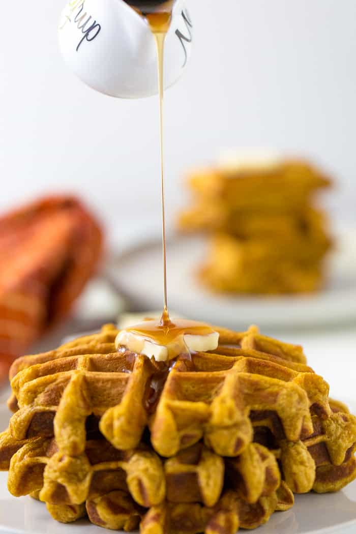 Buttermilk Pumpkin Waffles