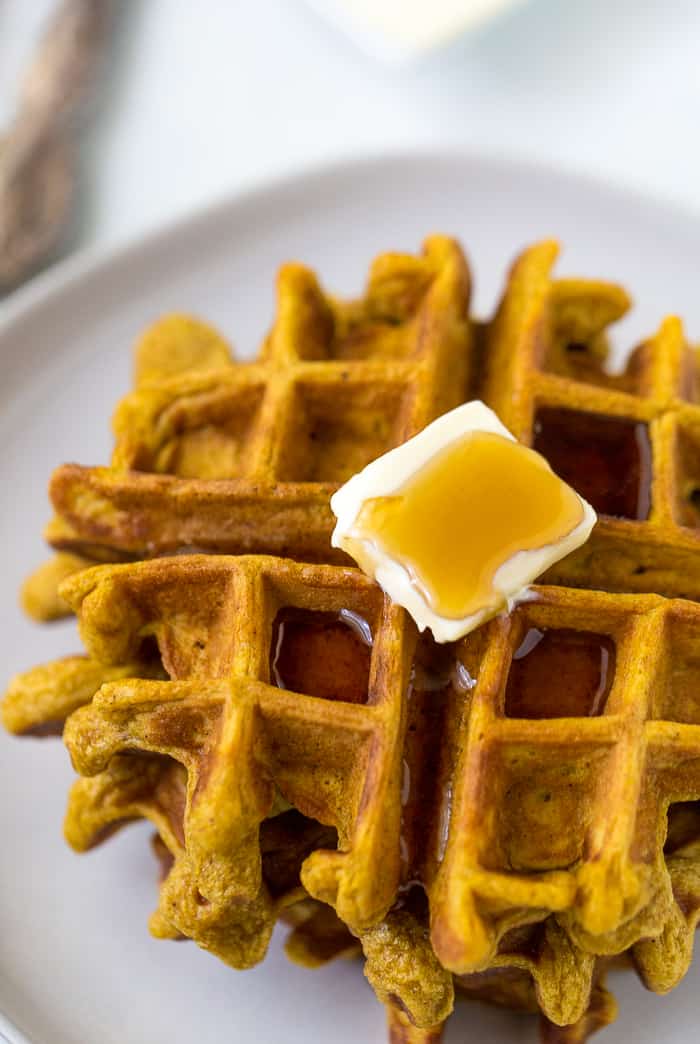 Buttermilk Pumpkin Waffles