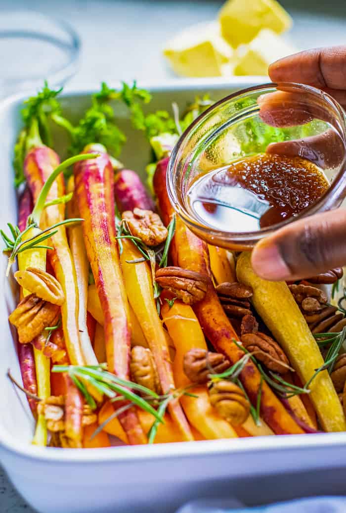 Roasted Carrots with Browned Butter