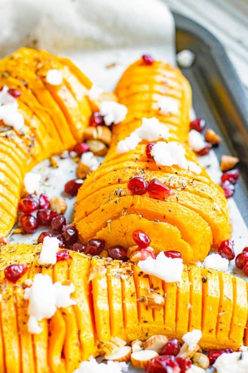 Roasted Hasselback Butternut Squash A Classic Twist