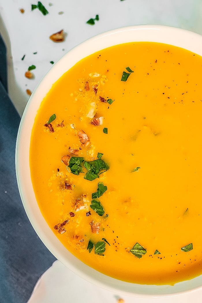 Roasted Sweet Potato Soup