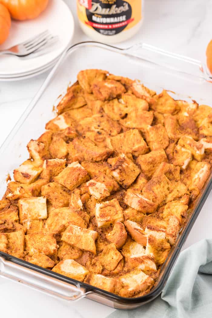 Pumpkin Bread Pudding Recipe