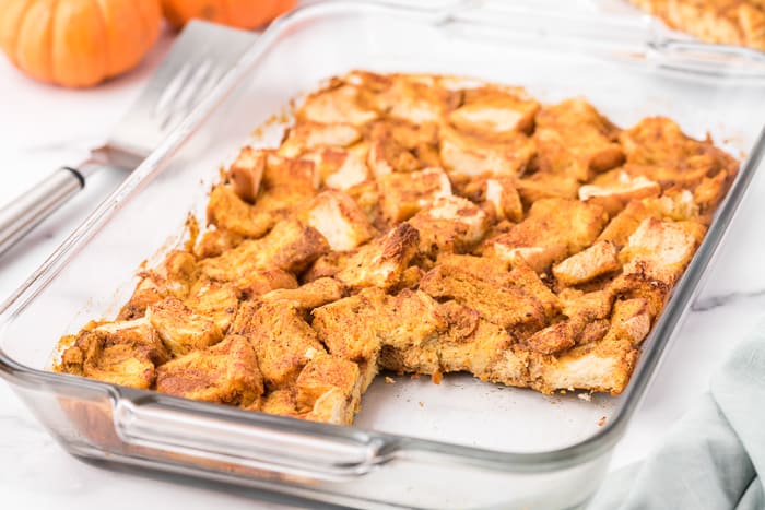 Pumpkin Bread Pudding Recipe