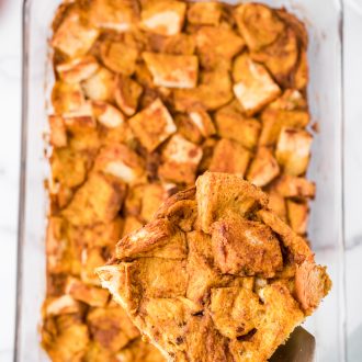 Pumpkin Bread Pudding Recipe