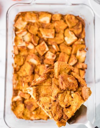 Pumpkin Bread Pudding Recipe