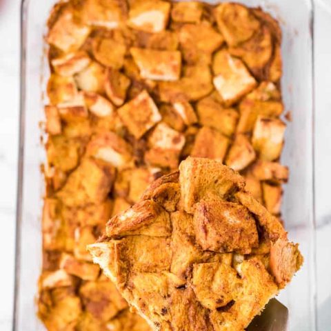 Pumpkin Bread Pudding Recipe