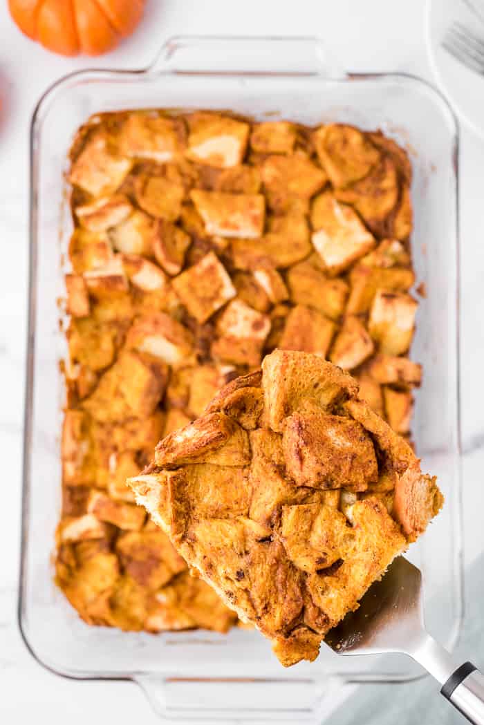 Pumpkin Bread Pudding Recipe