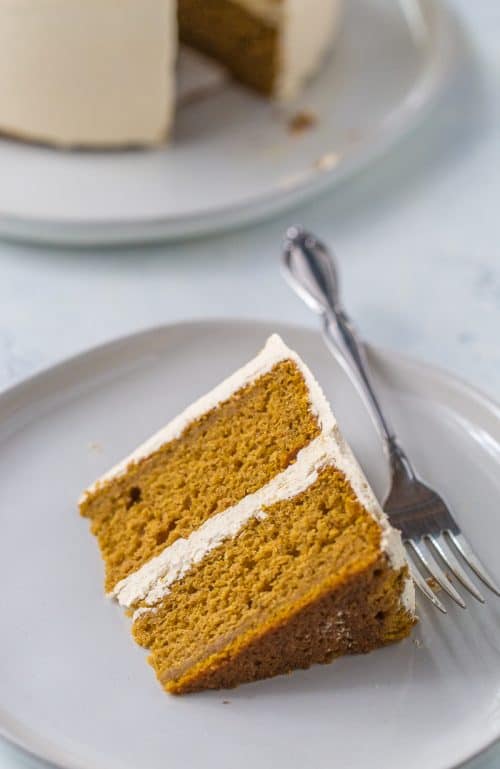 Spiced Pumpkin Cake with Brown Sugar Frosting - A Classic Twist