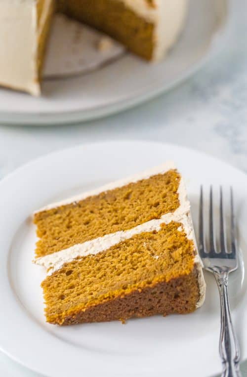 Spiced Pumpkin Cake with Brown Sugar Frosting - A Classic Twist