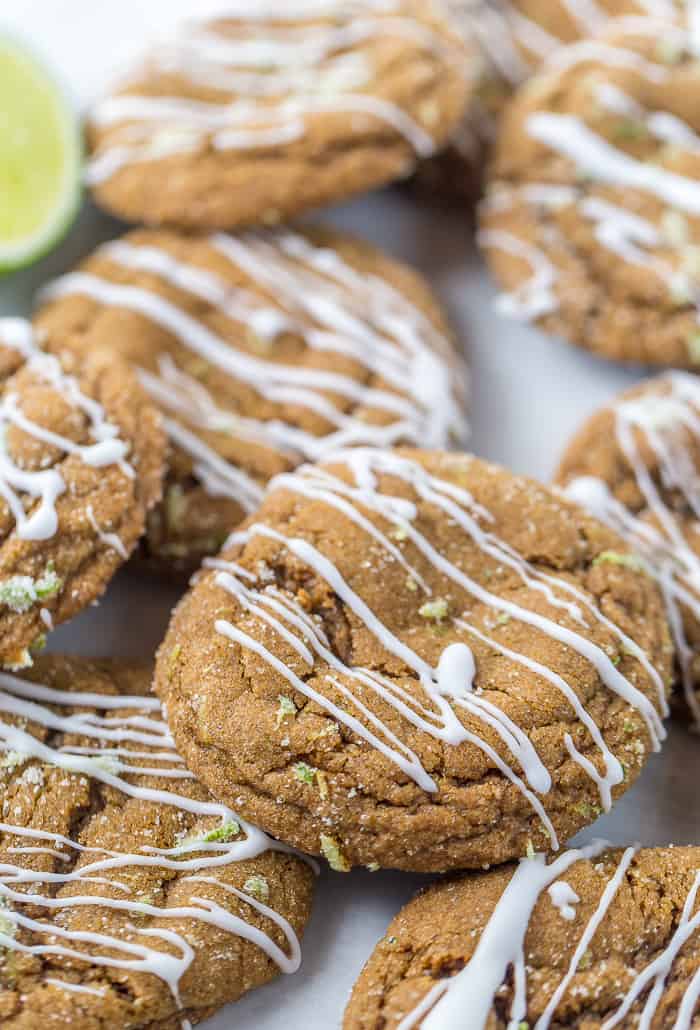 Dark and Stormy Ginger Cookies