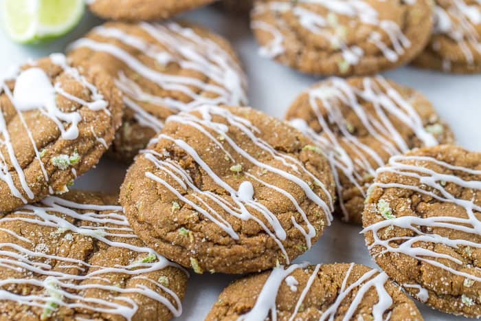 Dark and Stormy Ginger Cookies