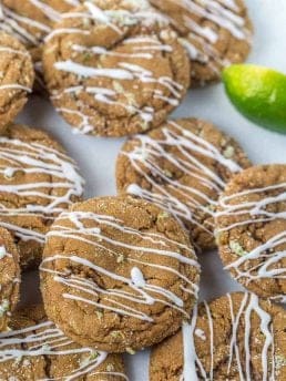 Dark and Stormy Ginger Cookies