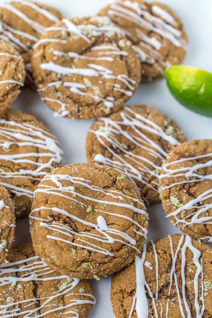 Dark and Stormy Ginger Cookies