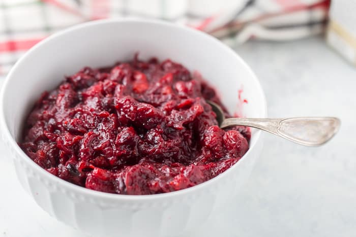 Hot-Buttered Rum Cranberry Sauce