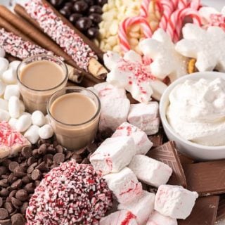 Hot Chocolate Charcuterie Board