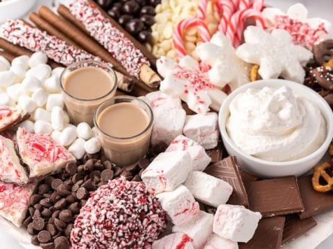 Make Your Own Hot Chocolate Charcuterie Board - Mom Does Reviews